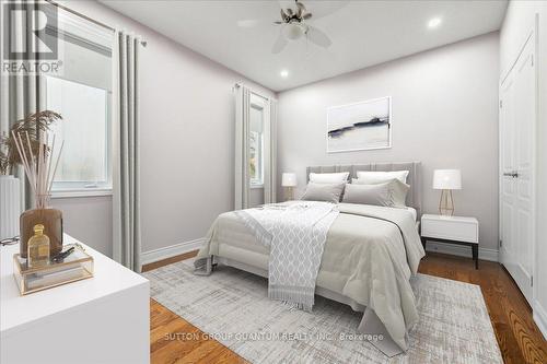 Photo has been digitally staged. - 32 Harborn Road, Mississauga, ON - Indoor Photo Showing Bedroom