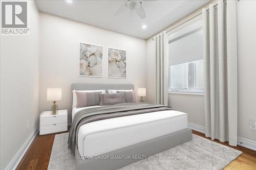 Photo has been digitally staged. - 32 Harborn Road, Mississauga, ON - Indoor Photo Showing Bedroom