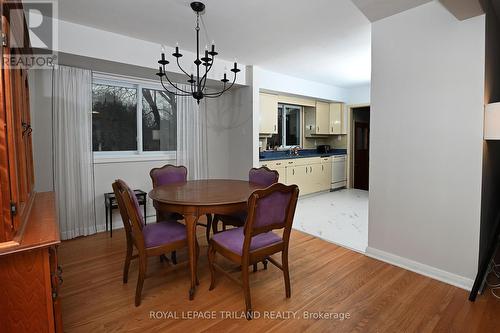 Dining Room to Kitchen - 12 Mountsfield Drive, London South (South G), ON - Indoor Photo Showing Dining Room