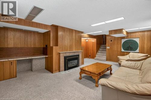 324 Woodworth Drive W, Ancaster, ON - Indoor With Fireplace