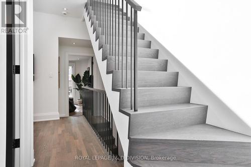 Second floor main hall & third floor stairs - 69 Sullivan Street, Toronto, ON - Indoor Photo Showing Other Room