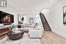 Fully renovated Victorian, soaring ceilings - 69 Sullivan Street, Toronto, ON  - Indoor Photo Showing Living Room 