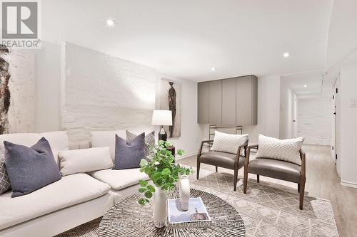 Lower level has abundant storage - 69 Sullivan Street, Toronto, ON - Indoor Photo Showing Living Room