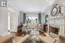 45 Lascelles Boulevard, Toronto, ON  - Indoor Photo Showing Living Room With Fireplace 