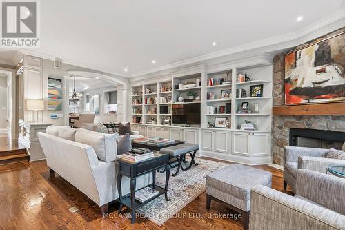 45 Lascelles Boulevard, Toronto, ON - Indoor Photo Showing Living Room With Fireplace