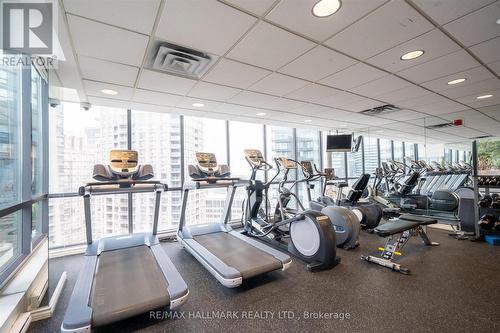 613 - 24 Wellesley Street W, Toronto, ON - Indoor Photo Showing Gym Room