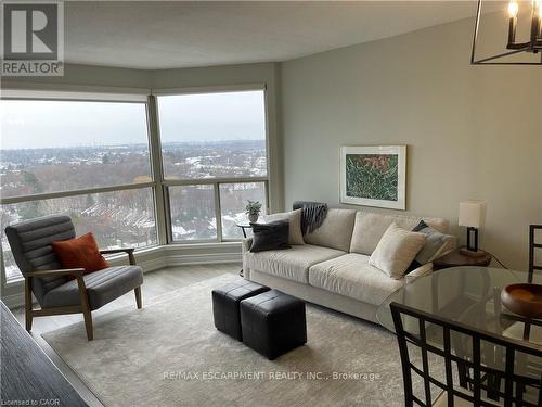 1508 - 2155 Burnhamthorpe Road W, Mississauga, ON - Indoor Photo Showing Living Room