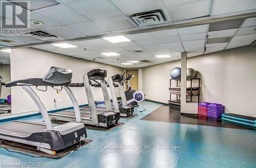1508 - 2155 Burnhamthorpe Road W, Mississauga, ON - Indoor Photo Showing Gym Room