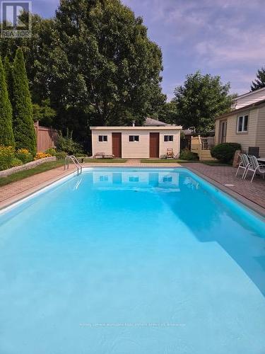 311 Glen Afton Drive, Burlington, ON - Outdoor With In Ground Pool With Backyard