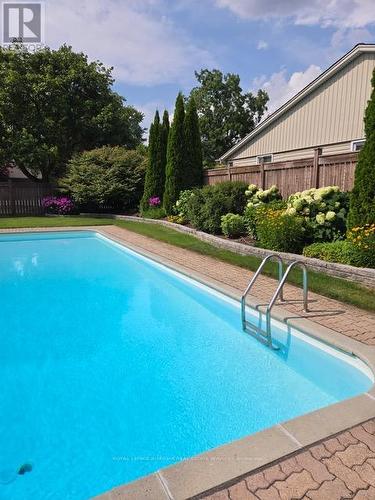 311 Glen Afton Drive, Burlington, ON - Outdoor With In Ground Pool With Backyard