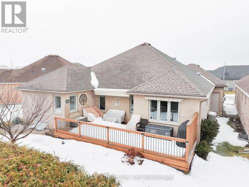 Rear View - 11 Hollier Drive, Tillsonburg, ON - Outdoor With Deck Patio Veranda