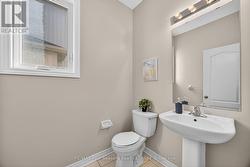 Main floor powder room - 