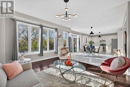 Open living room, dining room, kitchen - 62 Kirby Avenue, Collingwood, ON - Indoor Photo Showing Living Room