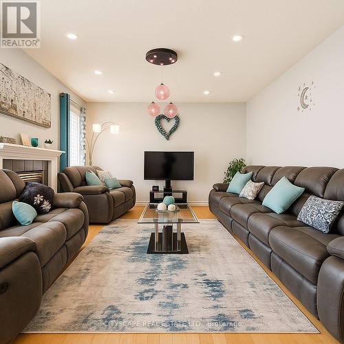 1165 Klondike Road, Ottawa, ON - Indoor Photo Showing Living Room With Fireplace