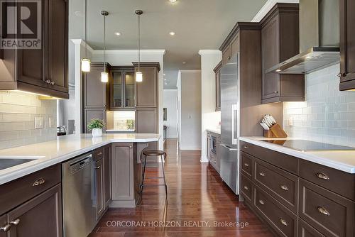 Uph4 - 170 Water Street N, Cambridge, ON - Indoor Photo Showing Kitchen With Upgraded Kitchen