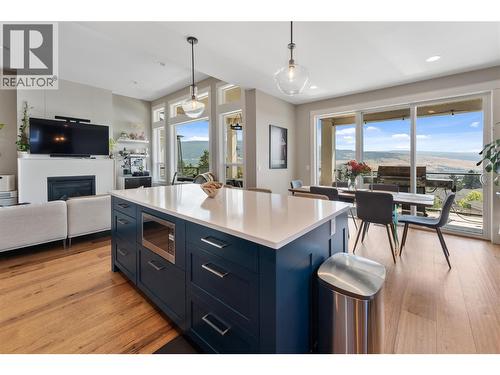 13301 Apex Lane, Lake Country, BC - Indoor With Fireplace