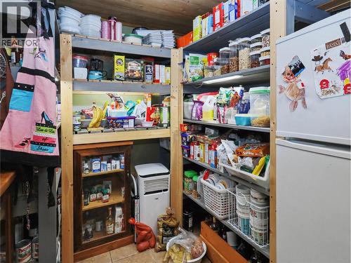 3850 Blythe-Rhone Road, Westbridge, BC - Indoor With Storage