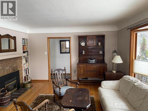 125 15Th Avenue, Prince George, BC - Indoor Photo Showing Living Room With Fireplace