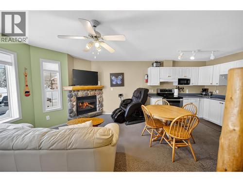 400 Riverside Way Unit# 438, Fernie, BC - Indoor With Fireplace