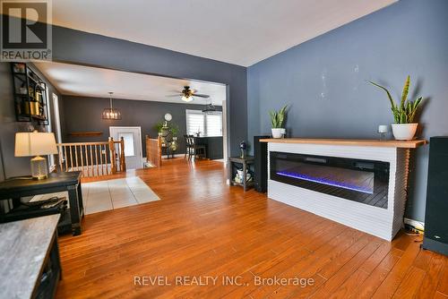 978 Municipal Road, Timmins (Tm - Outside East), ON - Indoor Photo Showing Living Room With Fireplace