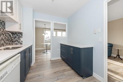 214 - 1505 Baseline Road, Ottawa, ON - Indoor Photo Showing Kitchen With Double Sink