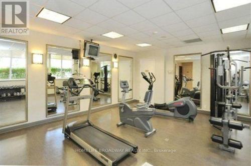 Exercise Room 1 - 315 - 2 Clairtrell Road, Toronto, ON - Indoor Photo Showing Gym Room
