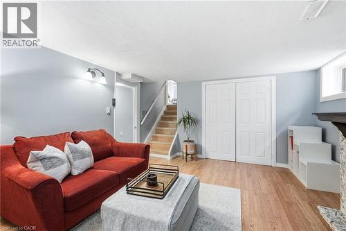 8 Elmore Drive, Hamilton, ON - Indoor Photo Showing Living Room