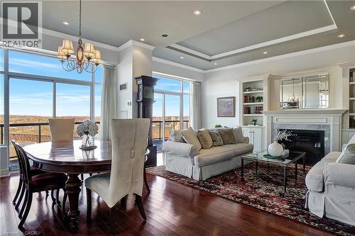 170 Water Street N Unit# Uph4, Cambridge, ON - Indoor With Fireplace