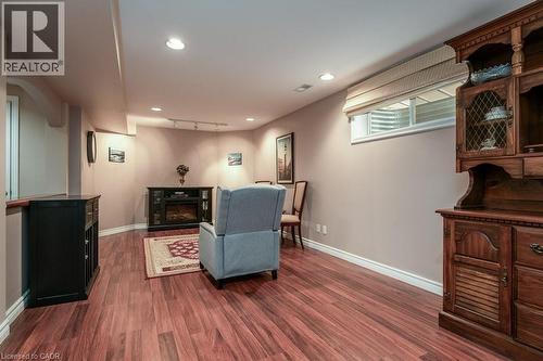 110 Deer Ridge Drive, Kitchener, ON - Indoor Photo Showing Other Room With Fireplace