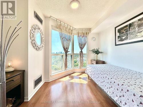2nd Bedroom with lots of natural light - 1709 - 2155 Burnhamthorpe Road W, Mississauga, ON - Indoor Photo Showing Bedroom