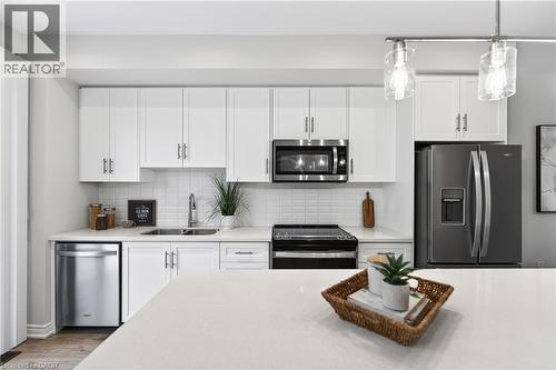 10 Birmingham Drive Unit# 138, Cambridge, ON - Indoor Photo Showing Kitchen With Double Sink