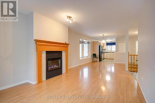 493 Hibernia Street, Stratford, ON - Indoor Photo Showing Living Room With Fireplace