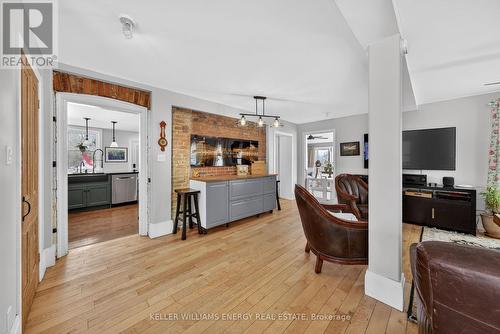 Main side entry. Orig brick wall before addition - 339 Elmbrook Road, Prince Edward County (Sophiasburg Ward), ON - Indoor