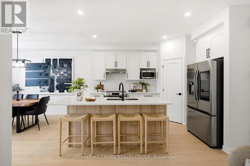 120 Lynn Coulter Street, Ottawa, ON - Indoor Photo Showing Kitchen With Stainless Steel Kitchen