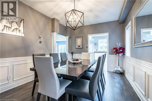 7 Volterra Court, Waterdown, ON - Indoor Photo Showing Dining Room