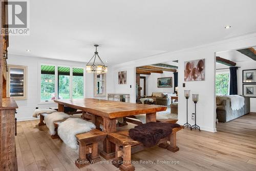 1076 Beaver Lane, Springwater, ON - Indoor Photo Showing Dining Room