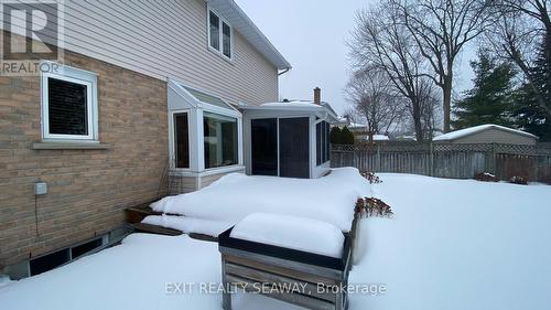 Rear View of 1638 Blakely - 1638 Blakely Drive, Cornwall, ON - Outdoor