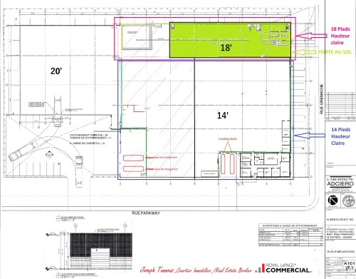 Plan (croquis) - B-9501 Boul. Parkway, Montréal (Anjou), QC - Other