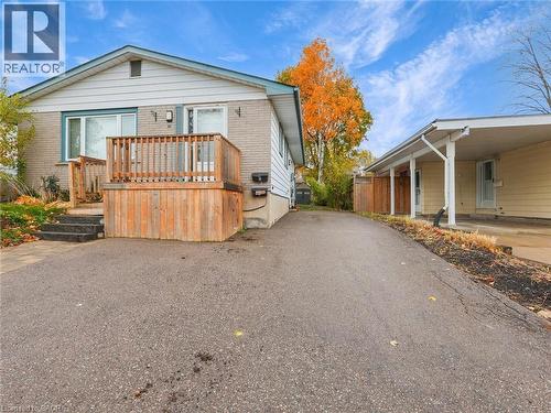55 Silver Aspen Crescent, Kitchener, ON - Outdoor With Deck Patio Veranda
