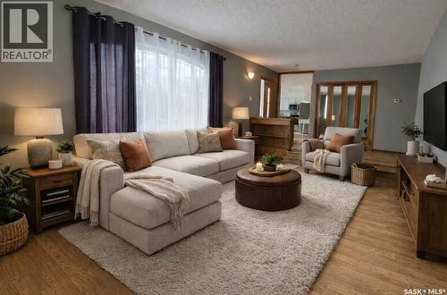 Carter Acreage, Luseland, SK - Indoor Photo Showing Living Room
