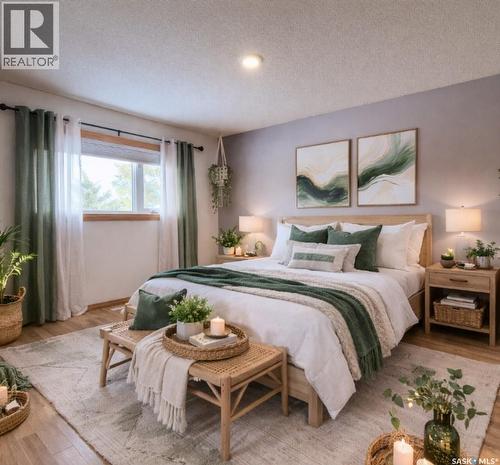 Carter Acreage, Luseland, SK - Indoor Photo Showing Bedroom