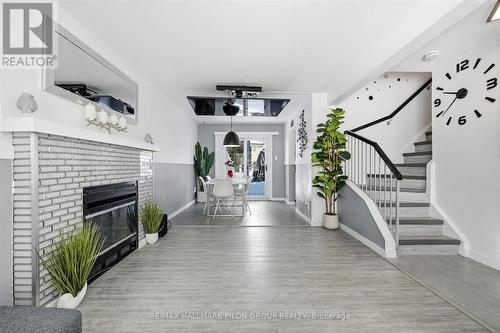 1456 Prestone Drive, Ottawa, ON - Indoor With Fireplace