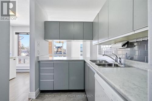 206 - 316 Savard Avenue, Ottawa, ON - Indoor Photo Showing Kitchen With Double Sink