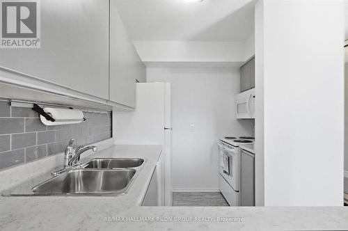 206 - 316 Savard Avenue, Ottawa, ON - Indoor Photo Showing Kitchen With Double Sink