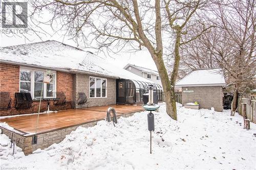 372 Gatestone Boulevard, Waterloo, ON - Outdoor With Deck Patio Veranda