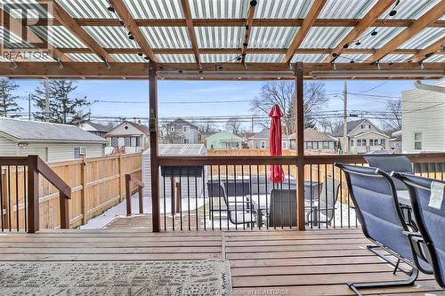883 Pillette, Windsor, ON - Outdoor With Deck Patio Veranda