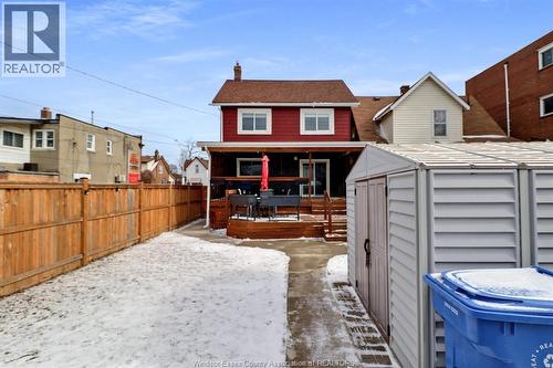 883 Pillette, Windsor, ON - Outdoor With Deck Patio Veranda