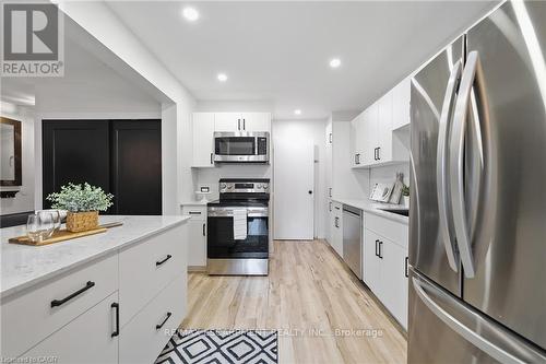 150 - 17 Old Pine Trail, St. Catharines, ON - Indoor Photo Showing Kitchen With Stainless Steel Kitchen