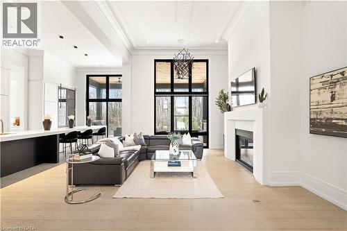 153 Heritage Lake Drive, Puslinch, ON - Indoor With Fireplace