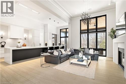 153 Heritage Lake Drive, Puslinch, ON - Indoor With Fireplace